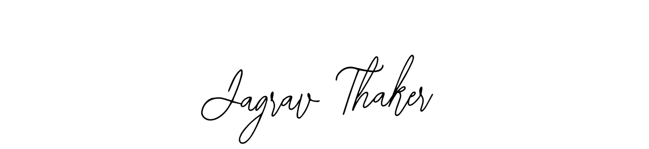 Also You can easily find your signature by using the search form. We will create Jagrav Thaker name handwritten signature images for you free of cost using Bearetta-2O07w sign style. Jagrav Thaker signature style 12 images and pictures png