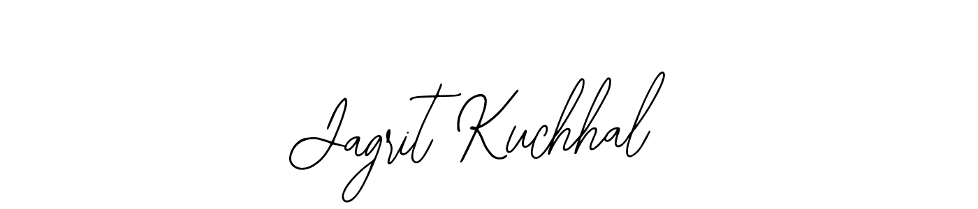 How to make Jagrit Kuchhal name signature. Use Bearetta-2O07w style for creating short signs online. This is the latest handwritten sign. Jagrit Kuchhal signature style 12 images and pictures png