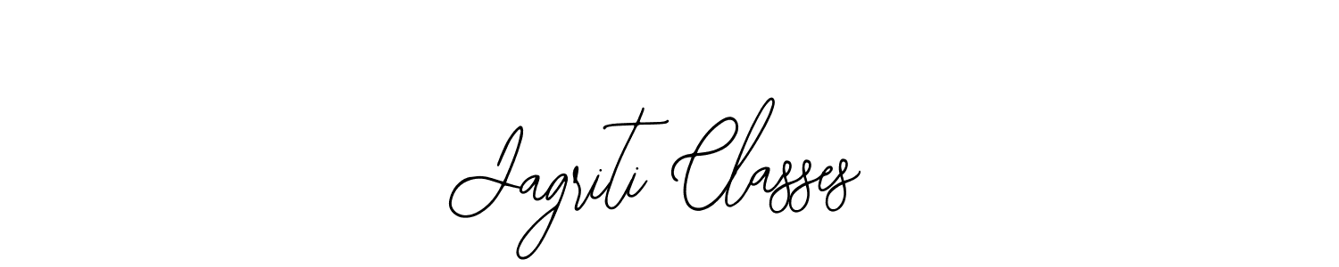 Create a beautiful signature design for name Jagriti Classes. With this signature (Bearetta-2O07w) fonts, you can make a handwritten signature for free. Jagriti Classes signature style 12 images and pictures png