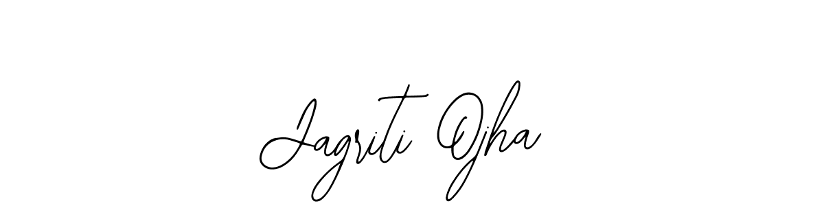 You should practise on your own different ways (Bearetta-2O07w) to write your name (Jagriti Ojha) in signature. don't let someone else do it for you. Jagriti Ojha signature style 12 images and pictures png