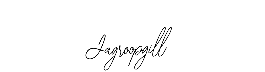 How to make Jagroopgill name signature. Use Bearetta-2O07w style for creating short signs online. This is the latest handwritten sign. Jagroopgill signature style 12 images and pictures png