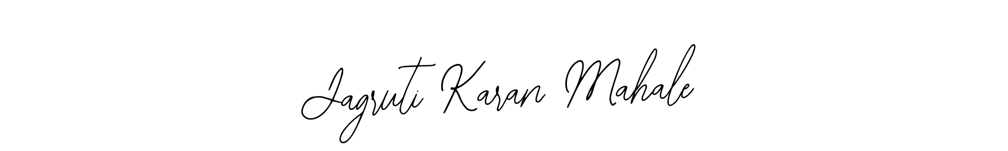 if you are searching for the best signature style for your name Jagruti Karan Mahale. so please give up your signature search. here we have designed multiple signature styles  using Bearetta-2O07w. Jagruti Karan Mahale signature style 12 images and pictures png