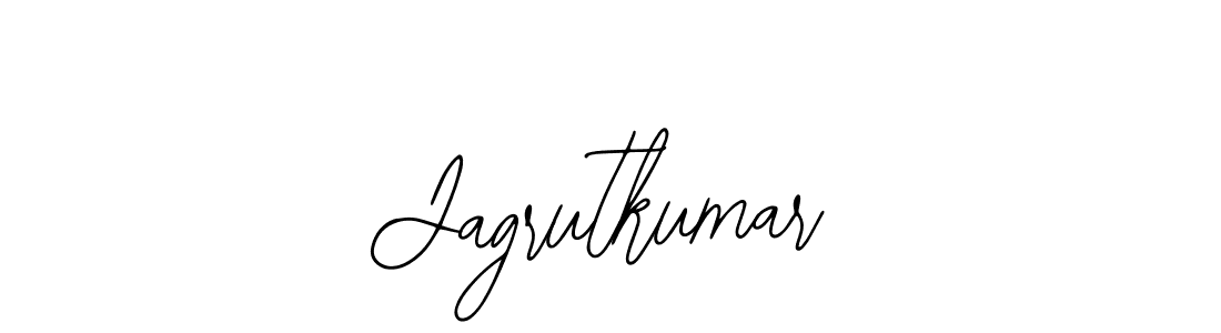 Bearetta-2O07w is a professional signature style that is perfect for those who want to add a touch of class to their signature. It is also a great choice for those who want to make their signature more unique. Get Jagrutkumar name to fancy signature for free. Jagrutkumar signature style 12 images and pictures png