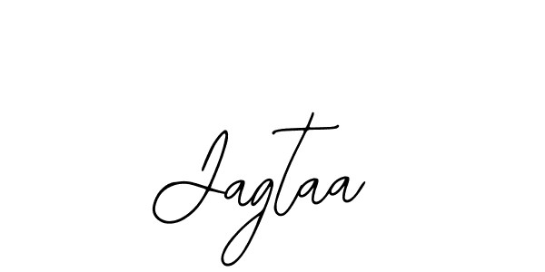 How to make Jagtaa name signature. Use Bearetta-2O07w style for creating short signs online. This is the latest handwritten sign. Jagtaa signature style 12 images and pictures png