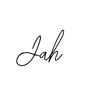 Use a signature maker to create a handwritten signature online. With this signature software, you can design (Bearetta-2O07w) your own signature for name Jah. Jah signature style 12 images and pictures png