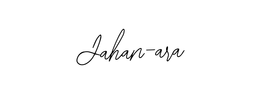 Also You can easily find your signature by using the search form. We will create Jahan-ara name handwritten signature images for you free of cost using Bearetta-2O07w sign style. Jahan-ara signature style 12 images and pictures png