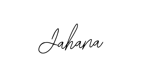Also we have Jahana name is the best signature style. Create professional handwritten signature collection using Bearetta-2O07w autograph style. Jahana signature style 12 images and pictures png