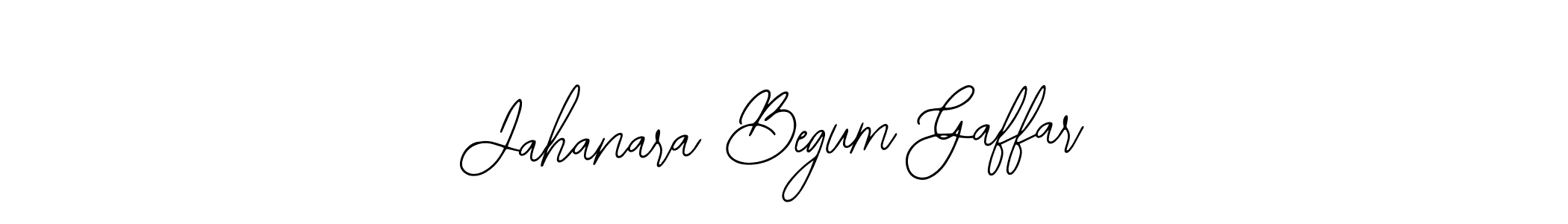 It looks lik you need a new signature style for name Jahanara Begum Gaffar. Design unique handwritten (Bearetta-2O07w) signature with our free signature maker in just a few clicks. Jahanara Begum Gaffar signature style 12 images and pictures png