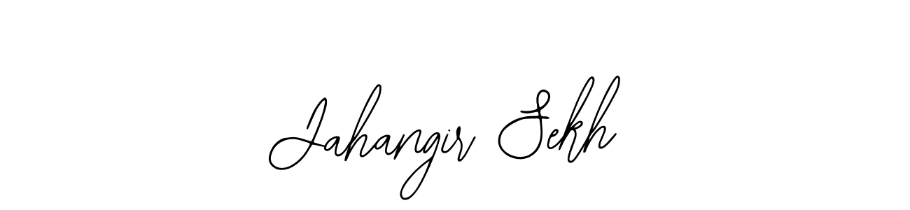 Create a beautiful signature design for name Jahangir Sekh. With this signature (Bearetta-2O07w) fonts, you can make a handwritten signature for free. Jahangir Sekh signature style 12 images and pictures png