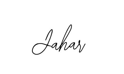 Design your own signature with our free online signature maker. With this signature software, you can create a handwritten (Bearetta-2O07w) signature for name Jahar. Jahar signature style 12 images and pictures png