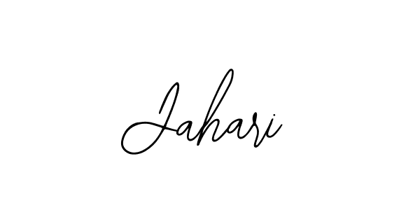 Make a beautiful signature design for name Jahari. With this signature (Bearetta-2O07w) style, you can create a handwritten signature for free. Jahari signature style 12 images and pictures png