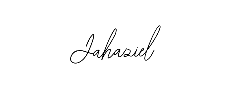 Make a beautiful signature design for name Jahaziel. With this signature (Bearetta-2O07w) style, you can create a handwritten signature for free. Jahaziel signature style 12 images and pictures png