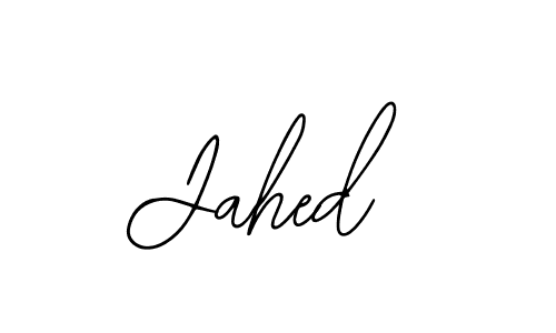 Make a beautiful signature design for name Jahed. With this signature (Bearetta-2O07w) style, you can create a handwritten signature for free. Jahed signature style 12 images and pictures png