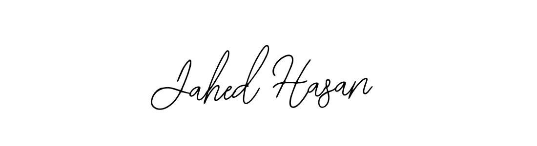 Also we have Jahed Hasan name is the best signature style. Create professional handwritten signature collection using Bearetta-2O07w autograph style. Jahed Hasan signature style 12 images and pictures png