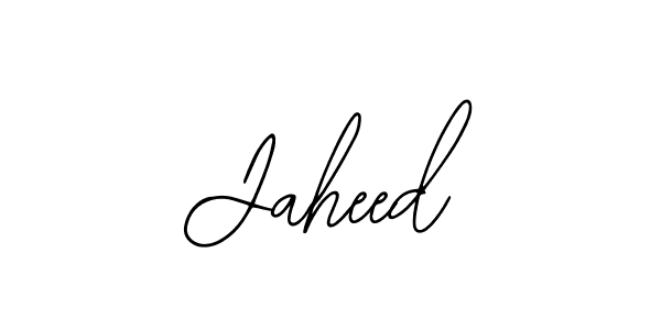Jaheed stylish signature style. Best Handwritten Sign (Bearetta-2O07w) for my name. Handwritten Signature Collection Ideas for my name Jaheed. Jaheed signature style 12 images and pictures png