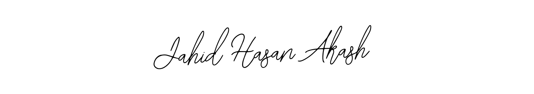 How to make Jahid Hasan Akash signature? Bearetta-2O07w is a professional autograph style. Create handwritten signature for Jahid Hasan Akash name. Jahid Hasan Akash signature style 12 images and pictures png