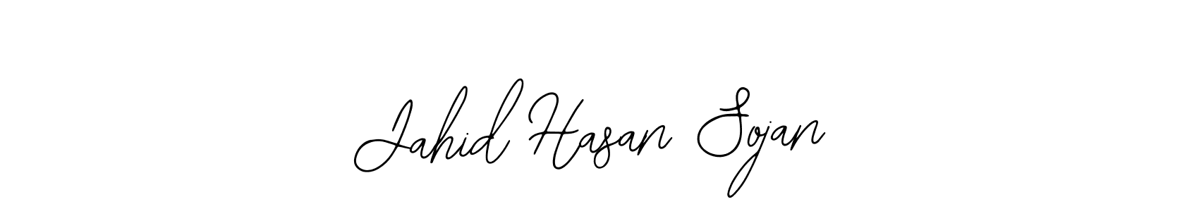 Use a signature maker to create a handwritten signature online. With this signature software, you can design (Bearetta-2O07w) your own signature for name Jahid Hasan Sojan. Jahid Hasan Sojan signature style 12 images and pictures png