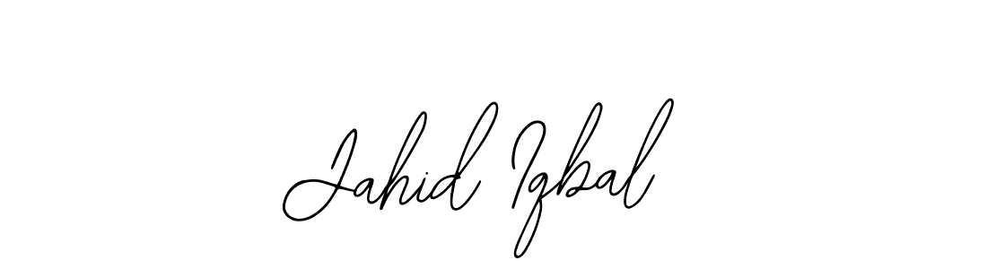 Design your own signature with our free online signature maker. With this signature software, you can create a handwritten (Bearetta-2O07w) signature for name Jahid Iqbal. Jahid Iqbal signature style 12 images and pictures png