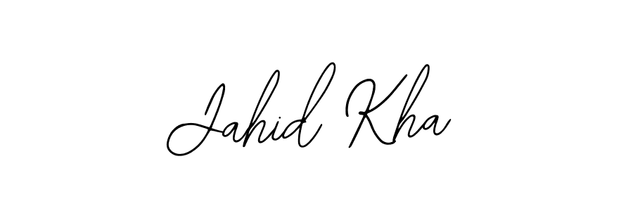 Jahid Kha stylish signature style. Best Handwritten Sign (Bearetta-2O07w) for my name. Handwritten Signature Collection Ideas for my name Jahid Kha. Jahid Kha signature style 12 images and pictures png