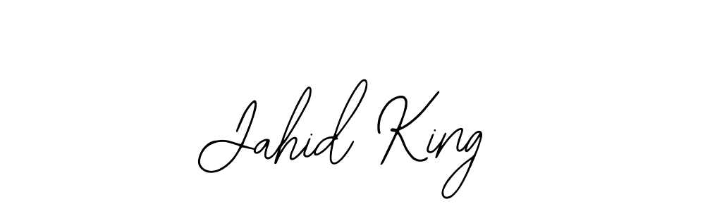 Make a beautiful signature design for name Jahid King. With this signature (Bearetta-2O07w) style, you can create a handwritten signature for free. Jahid King signature style 12 images and pictures png