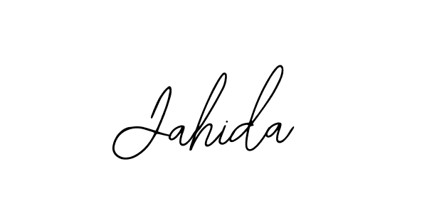 Also we have Jahida name is the best signature style. Create professional handwritten signature collection using Bearetta-2O07w autograph style. Jahida signature style 12 images and pictures png