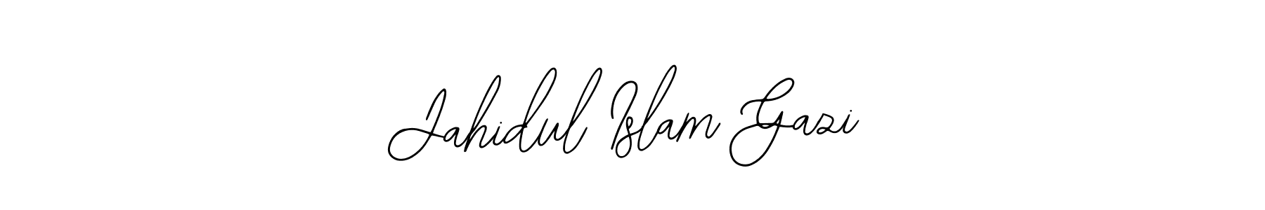 Create a beautiful signature design for name Jahidul Islam Gazi. With this signature (Bearetta-2O07w) fonts, you can make a handwritten signature for free. Jahidul Islam Gazi signature style 12 images and pictures png