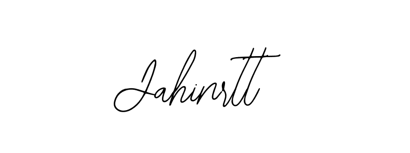 How to make Jahinrtt name signature. Use Bearetta-2O07w style for creating short signs online. This is the latest handwritten sign. Jahinrtt signature style 12 images and pictures png