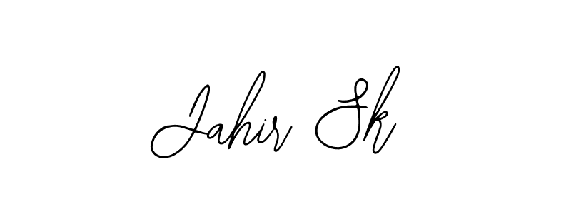 Also we have Jahir Sk name is the best signature style. Create professional handwritten signature collection using Bearetta-2O07w autograph style. Jahir Sk signature style 12 images and pictures png