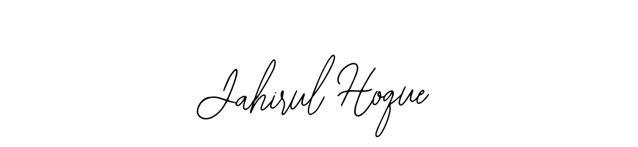 Use a signature maker to create a handwritten signature online. With this signature software, you can design (Bearetta-2O07w) your own signature for name Jahirul Hoque. Jahirul Hoque signature style 12 images and pictures png