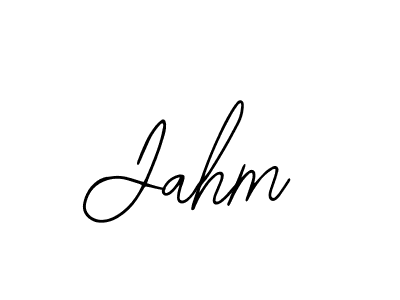 Make a beautiful signature design for name Jahm. With this signature (Bearetta-2O07w) style, you can create a handwritten signature for free. Jahm signature style 12 images and pictures png