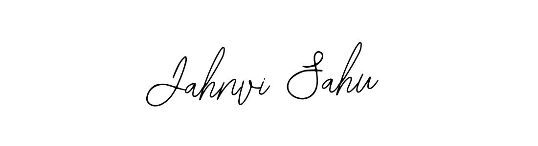 Make a beautiful signature design for name Jahnvi Sahu. Use this online signature maker to create a handwritten signature for free. Jahnvi Sahu signature style 12 images and pictures png