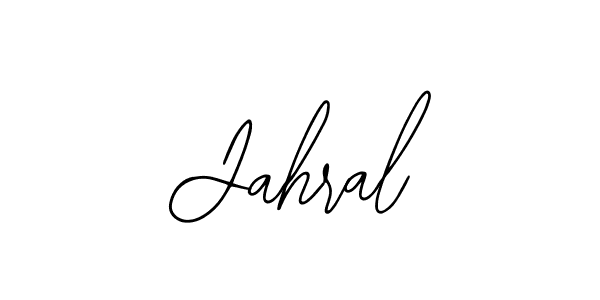 Also we have Jahral name is the best signature style. Create professional handwritten signature collection using Bearetta-2O07w autograph style. Jahral signature style 12 images and pictures png