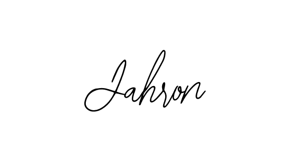 You should practise on your own different ways (Bearetta-2O07w) to write your name (Jahron) in signature. don't let someone else do it for you. Jahron signature style 12 images and pictures png