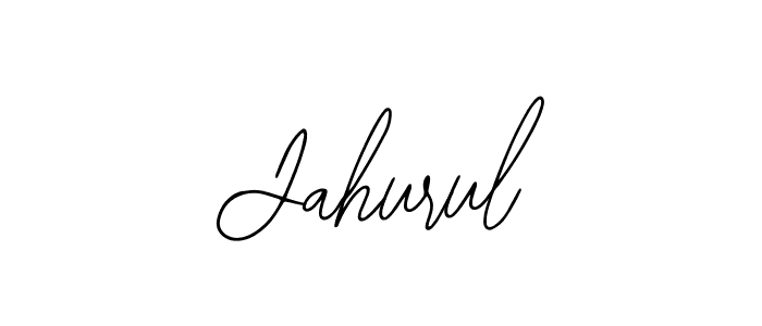 How to make Jahurul signature? Bearetta-2O07w is a professional autograph style. Create handwritten signature for Jahurul name. Jahurul signature style 12 images and pictures png