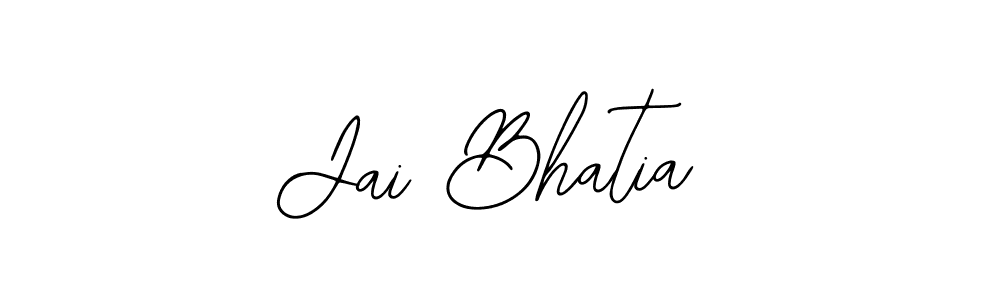 Make a beautiful signature design for name Jai Bhatia. Use this online signature maker to create a handwritten signature for free. Jai Bhatia signature style 12 images and pictures png