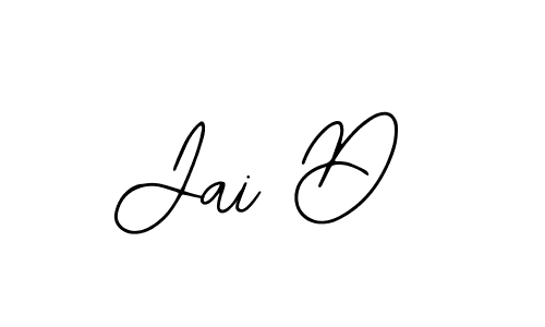 if you are searching for the best signature style for your name Jai D. so please give up your signature search. here we have designed multiple signature styles  using Bearetta-2O07w. Jai D signature style 12 images and pictures png