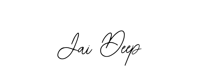 Design your own signature with our free online signature maker. With this signature software, you can create a handwritten (Bearetta-2O07w) signature for name Jai Deep. Jai Deep signature style 12 images and pictures png