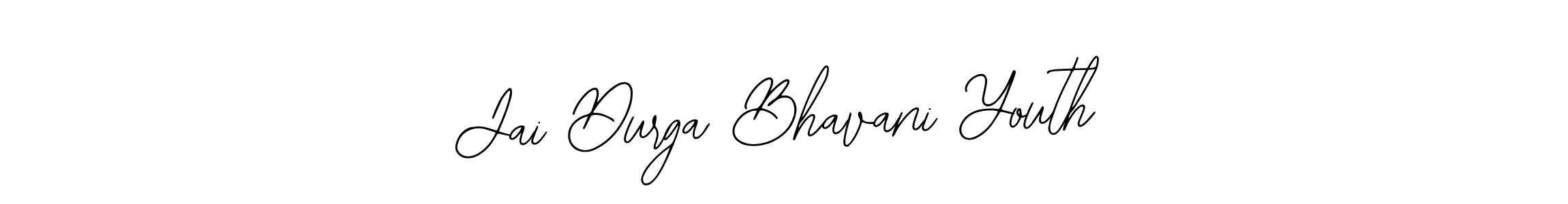 Create a beautiful signature design for name Jai Durga Bhavani Youth. With this signature (Bearetta-2O07w) fonts, you can make a handwritten signature for free. Jai Durga Bhavani Youth signature style 12 images and pictures png