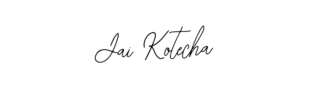 How to Draw Jai Kotecha signature style? Bearetta-2O07w is a latest design signature styles for name Jai Kotecha. Jai Kotecha signature style 12 images and pictures png