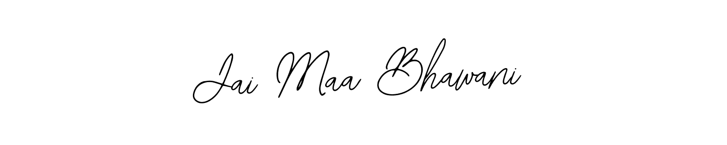 Similarly Bearetta-2O07w is the best handwritten signature design. Signature creator online .You can use it as an online autograph creator for name Jai Maa Bhawani. Jai Maa Bhawani signature style 12 images and pictures png