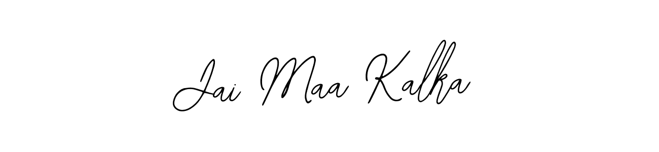 You should practise on your own different ways (Bearetta-2O07w) to write your name (Jai Maa Kalka) in signature. don't let someone else do it for you. Jai Maa Kalka signature style 12 images and pictures png