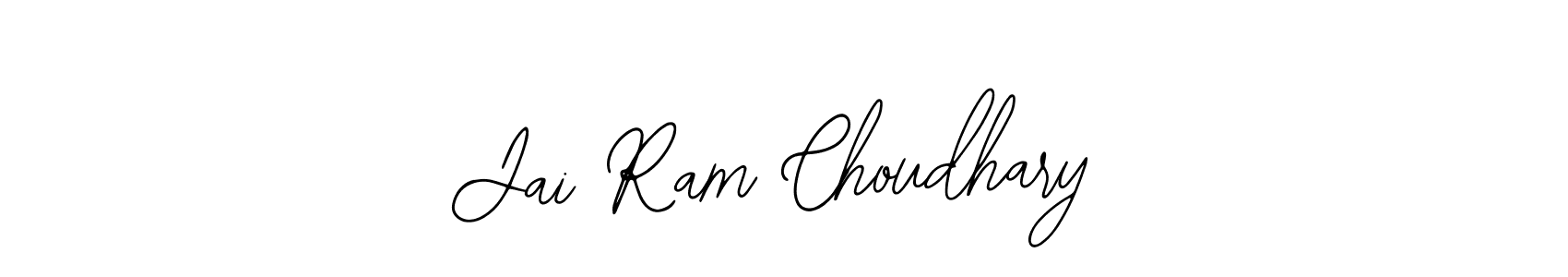 Also You can easily find your signature by using the search form. We will create Jai Ram Choudhary name handwritten signature images for you free of cost using Bearetta-2O07w sign style. Jai Ram Choudhary signature style 12 images and pictures png