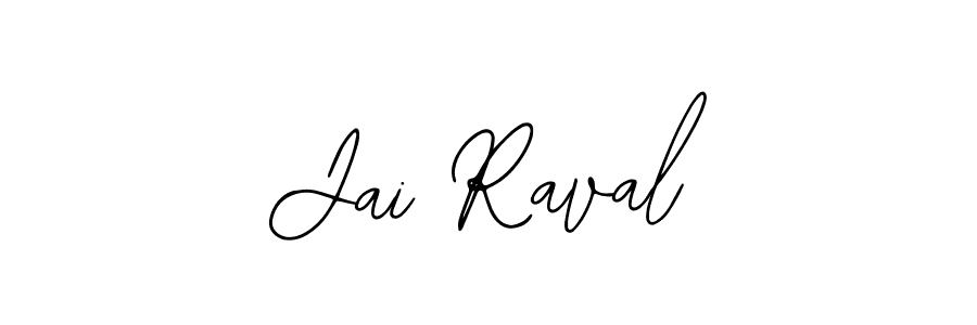 How to make Jai Raval name signature. Use Bearetta-2O07w style for creating short signs online. This is the latest handwritten sign. Jai Raval signature style 12 images and pictures png