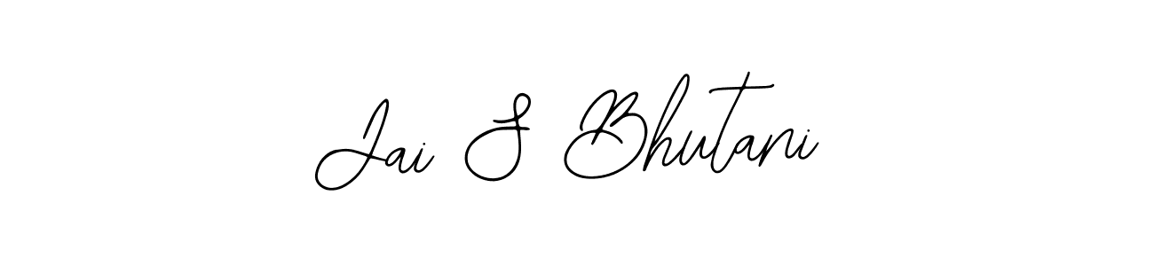 Best and Professional Signature Style for Jai S Bhutani. Bearetta-2O07w Best Signature Style Collection. Jai S Bhutani signature style 12 images and pictures png