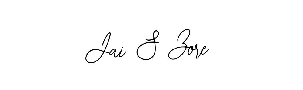 Jai S Zore stylish signature style. Best Handwritten Sign (Bearetta-2O07w) for my name. Handwritten Signature Collection Ideas for my name Jai S Zore. Jai S Zore signature style 12 images and pictures png