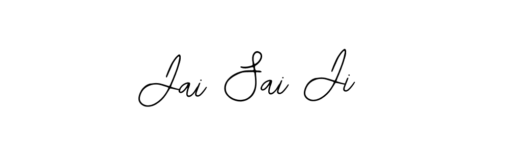 if you are searching for the best signature style for your name Jai Sai Ji. so please give up your signature search. here we have designed multiple signature styles  using Bearetta-2O07w. Jai Sai Ji signature style 12 images and pictures png