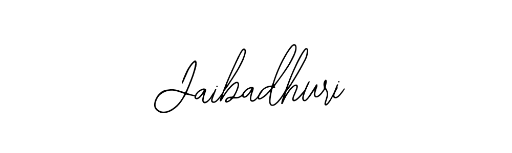 Make a beautiful signature design for name Jaibadhuri. With this signature (Bearetta-2O07w) style, you can create a handwritten signature for free. Jaibadhuri signature style 12 images and pictures png