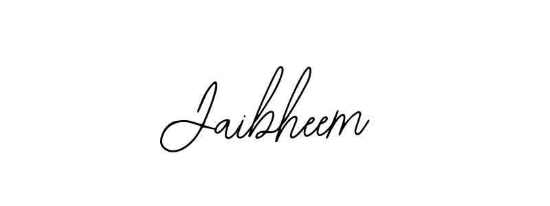 Also we have Jaibheem name is the best signature style. Create professional handwritten signature collection using Bearetta-2O07w autograph style. Jaibheem signature style 12 images and pictures png