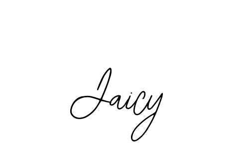 The best way (Bearetta-2O07w) to make a short signature is to pick only two or three words in your name. The name Jaicy include a total of six letters. For converting this name. Jaicy signature style 12 images and pictures png