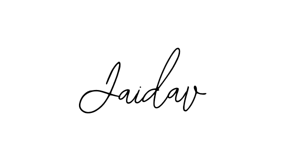 How to make Jaidav name signature. Use Bearetta-2O07w style for creating short signs online. This is the latest handwritten sign. Jaidav signature style 12 images and pictures png